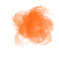 Abstract Orange Clouds png