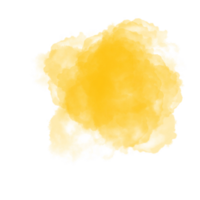 abstrato amarelo nuvens png