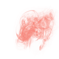 Abstract Brush Red Smoke png