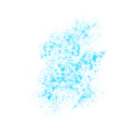 Blau cyan funkelt Partikel png