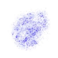 bleu scintille galaxie png