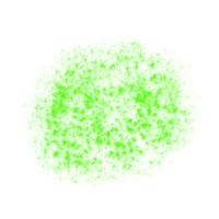 verde scintille particelle png