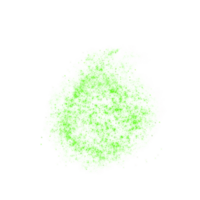 groen sparkles deeltjes png