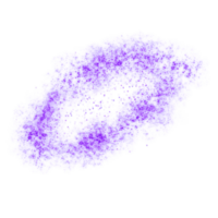 Purple Galaxy Particles png