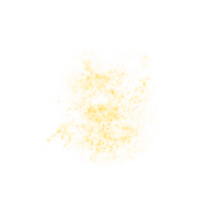 giallo scintille particelle png