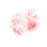 vermelho brilhos partículas png