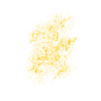 Yellow Sparkles Particles png