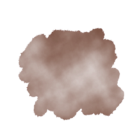 brun vattenfärg stänka ner form png