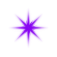 Glowing Light Star png