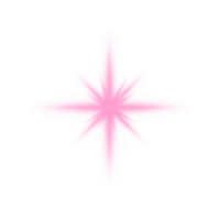 Glowing Light Star png