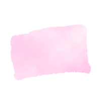 rosado acuarela salpicar forma png