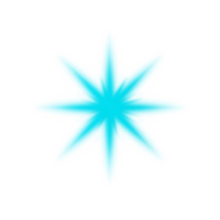 Glowing Light Star png