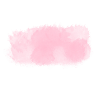 rosa akvarell penseldrag png