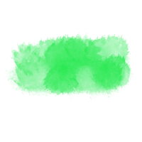 groene aquarel penseelstreek png