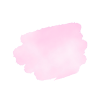 rose aquarelle éclabousser forme png