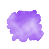 Purple Watercolor Splatter Shape png