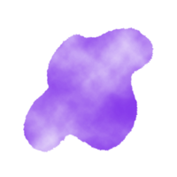 viola acquerello schizzare forma png