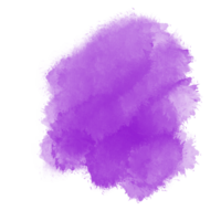 Purple Watercolor Brush Stroke png
