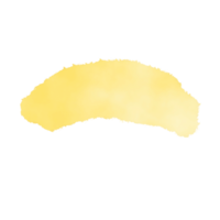 giallo acquerello schizzare forma png