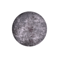 3D Sphere With Crinkle Grunge Texture png