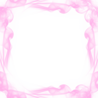 Abstract Pink Smoke Frame png