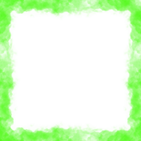 Abstract Green Fog Frame png