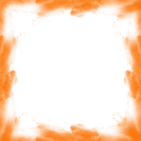 abstrato laranja névoa quadro, Armação png