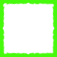 Abstract Green Fog Frame png