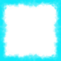 Abstract Cyan Fog Frame png