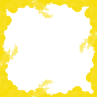 astratto giallo nebbia telaio png