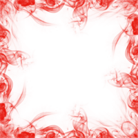 abstrakt rot Rauch Rahmen png