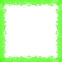 Abstract Green Fog Frame png