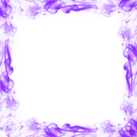 abstrait violet fumée Cadre png