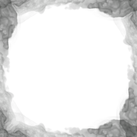 astratto nero inchiostro telaio png