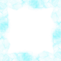 abstrakt cyan Tinte Rahmen png