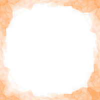 abstrakt orange bläck ram png