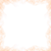 abstrait Orange encre Cadre png