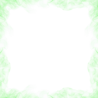 abstract groen inkt kader png