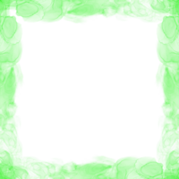 astratto verde inchiostro telaio png