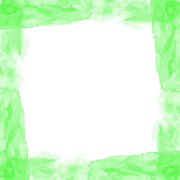 abstract groen inkt kader png