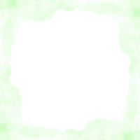 abstrait vert encre Cadre png