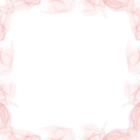 abstrakt röd bläck ram png