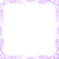 Abstract Purple Ink Frame png