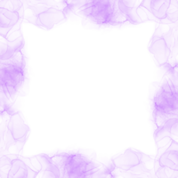 Abstract Purple Ink Frame png