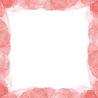 resumen rojo tinta marco png