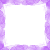 abstrait violet encre Cadre png