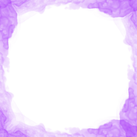 abstrait violet encre Cadre png