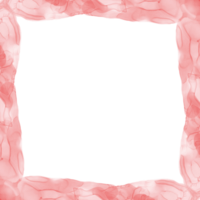 abstract rood inkt kader png