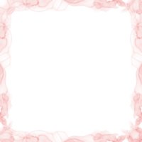 Abstract Red Ink Frame png