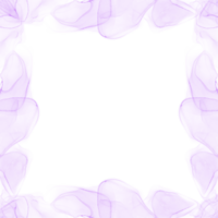 abstrait violet encre Cadre png